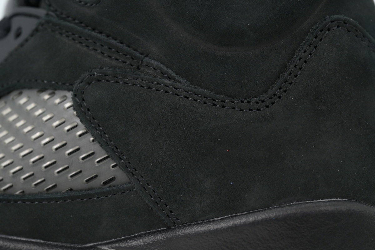 Nike Air Jordan 5 AJ5 5 Retro Black Cat Men's Lace-Up Basketball Athletic Sneakers Shoes FZ2239-001 - Image 3