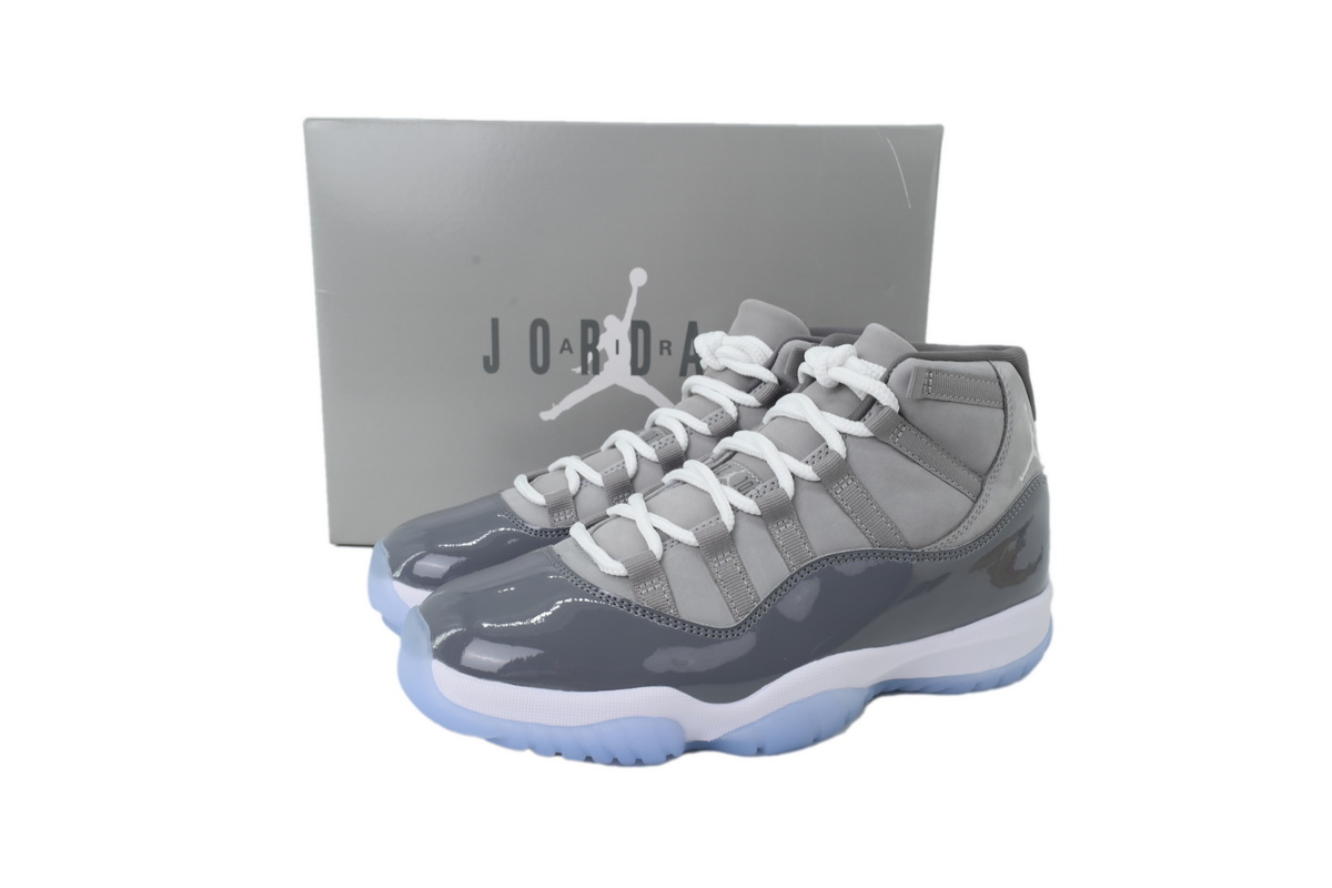 Nike Air Jordan 11 AJ11 Retro 'Cool Grey' Men's Lace-up Basketball Sneakers Athletic Shoes CT8012-005 - Image 8