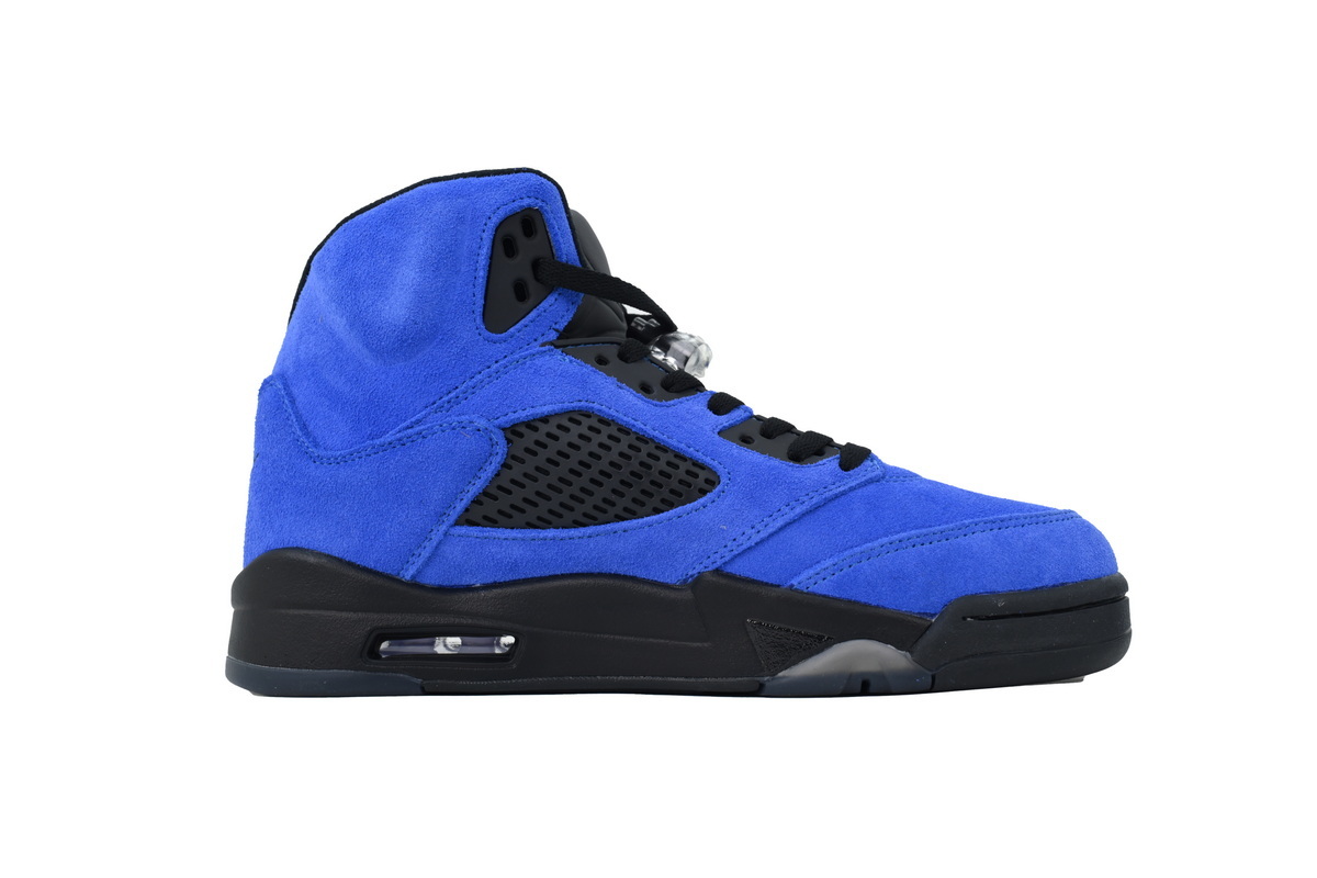 Nike Air Jordan 5 AJ5 5 Retro Blue Men's Lace-Up Basketball Athletic Sneakers Shoes DD0587-400 - Image 2