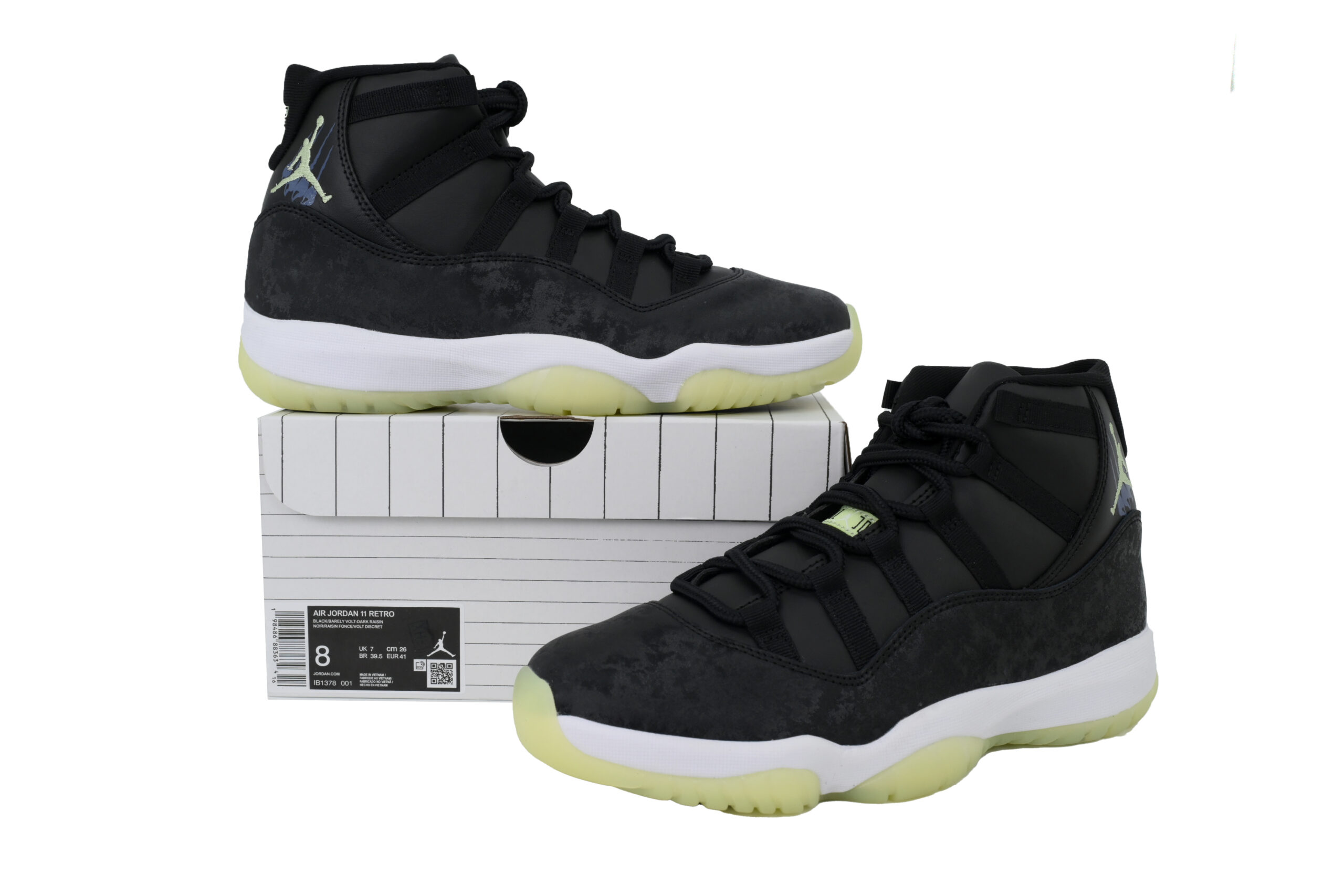Nike Air Jordan 11 AJ11 Retro GS 'Inner Beast' Men's Lace-up Basketball Sneakers Athletic Shoes IB1378-001 - Image 7