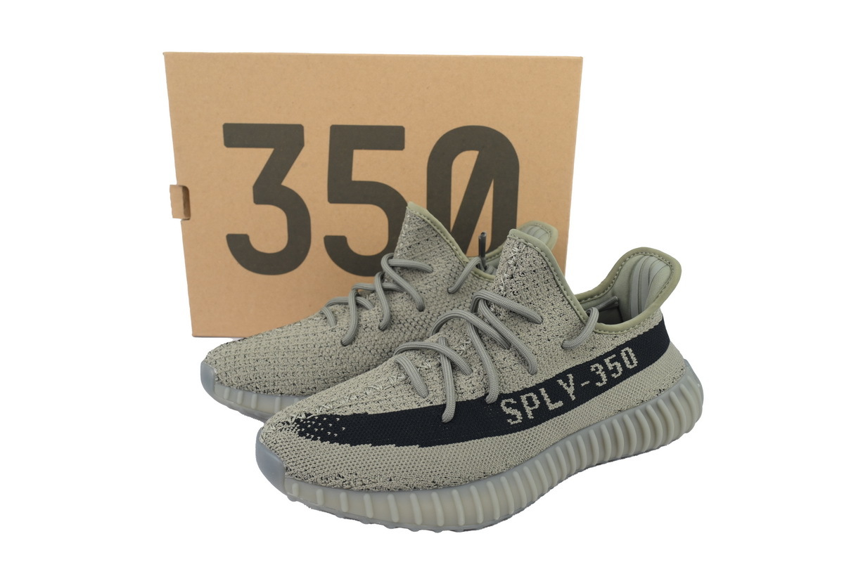 adidas Yeezy Boost 350 V2 Granite Men's Low Top Lace-Up Sneakers Athletic Basketball US Size - Image 8