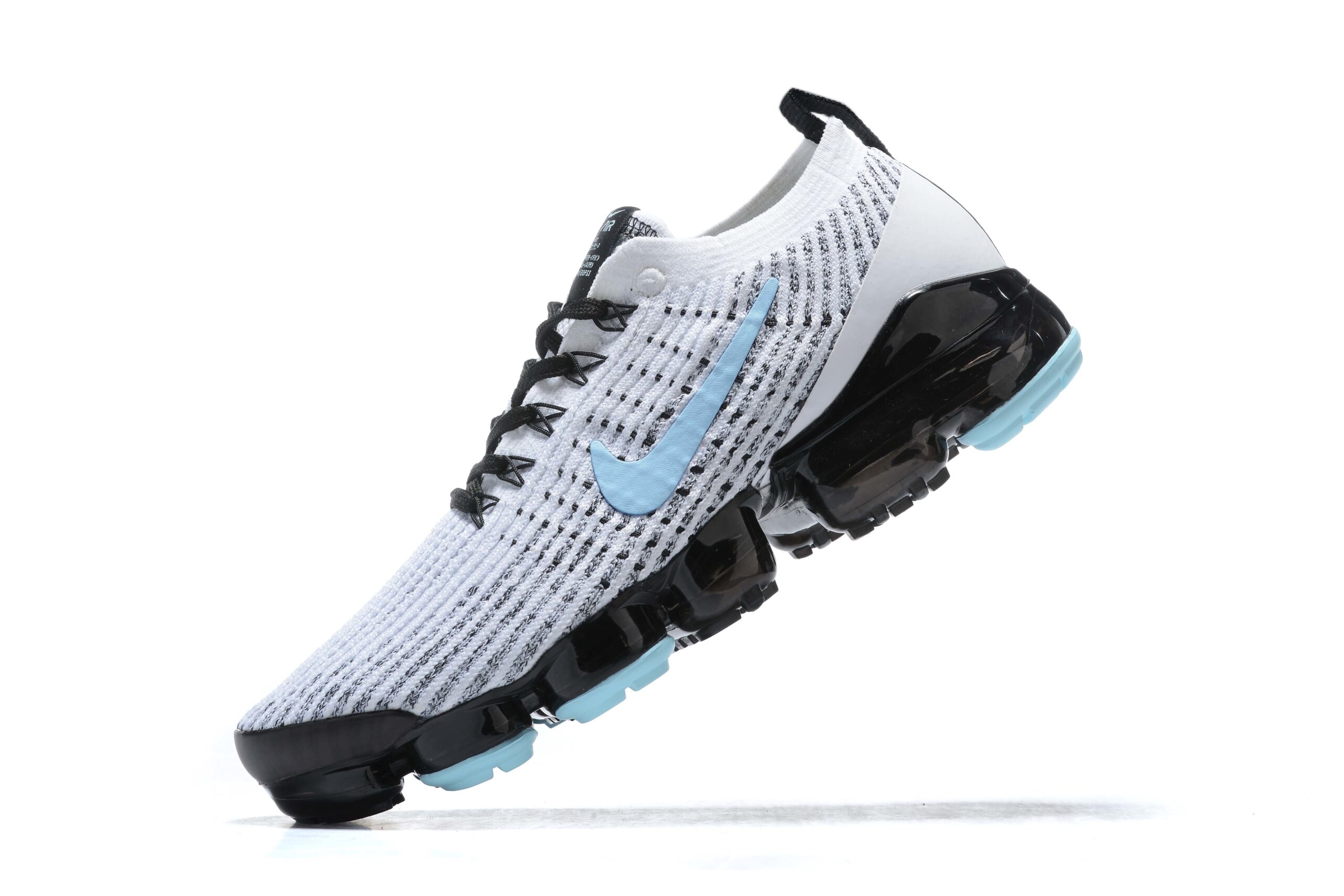 Nike Air VaporMax Flyknit 3 White/Blue Men's Air Cushion Sneakers Casual Shoes US Sizes 8-11