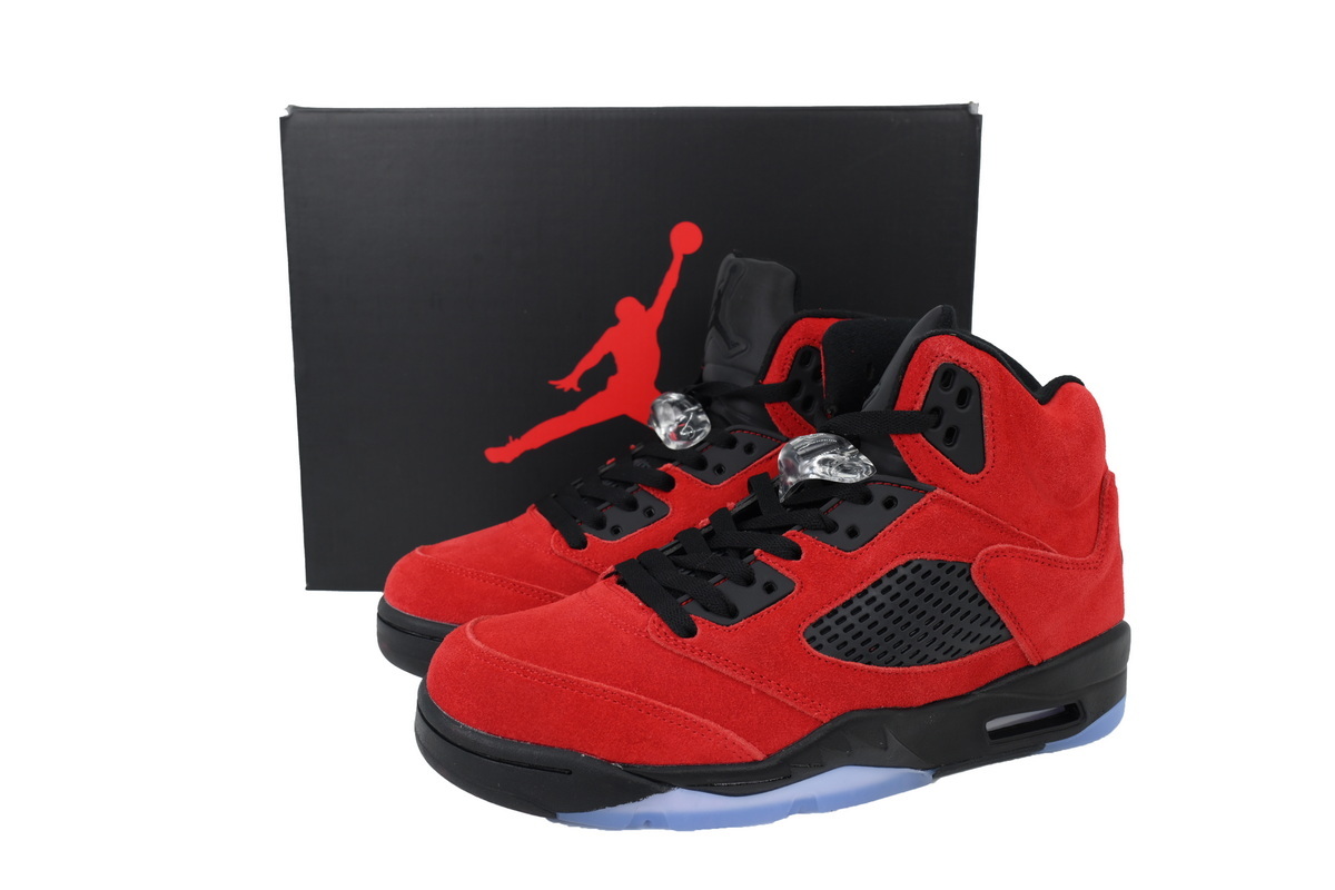 Nike Air Jordan 5 AJ5 Retro 'Raging Bull' Men's Lace-Up Basketball Athletic Sneakers Shoes DD0587-600 - Image 8