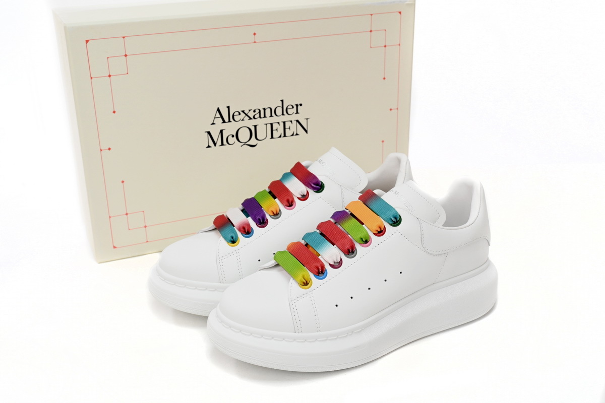 Alexander McQueen Colored Ribbon – Men's Casual Sneakers Shoes - Image 10