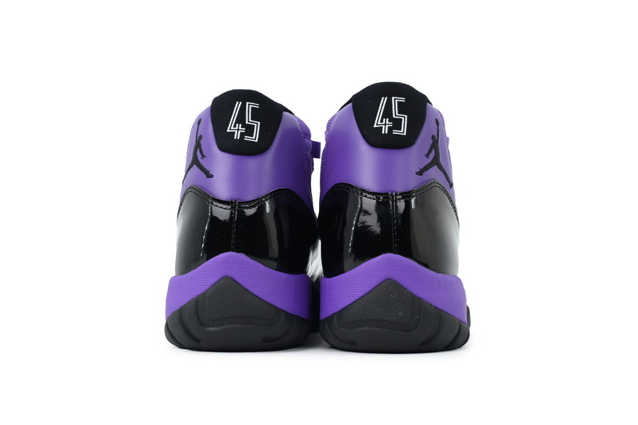 Nike Air Jordan 11 AJ11 Retro Evil Purple Men's Lace-up Basketball Sneakers Athletic Shoes CT8012-500 - Image 4