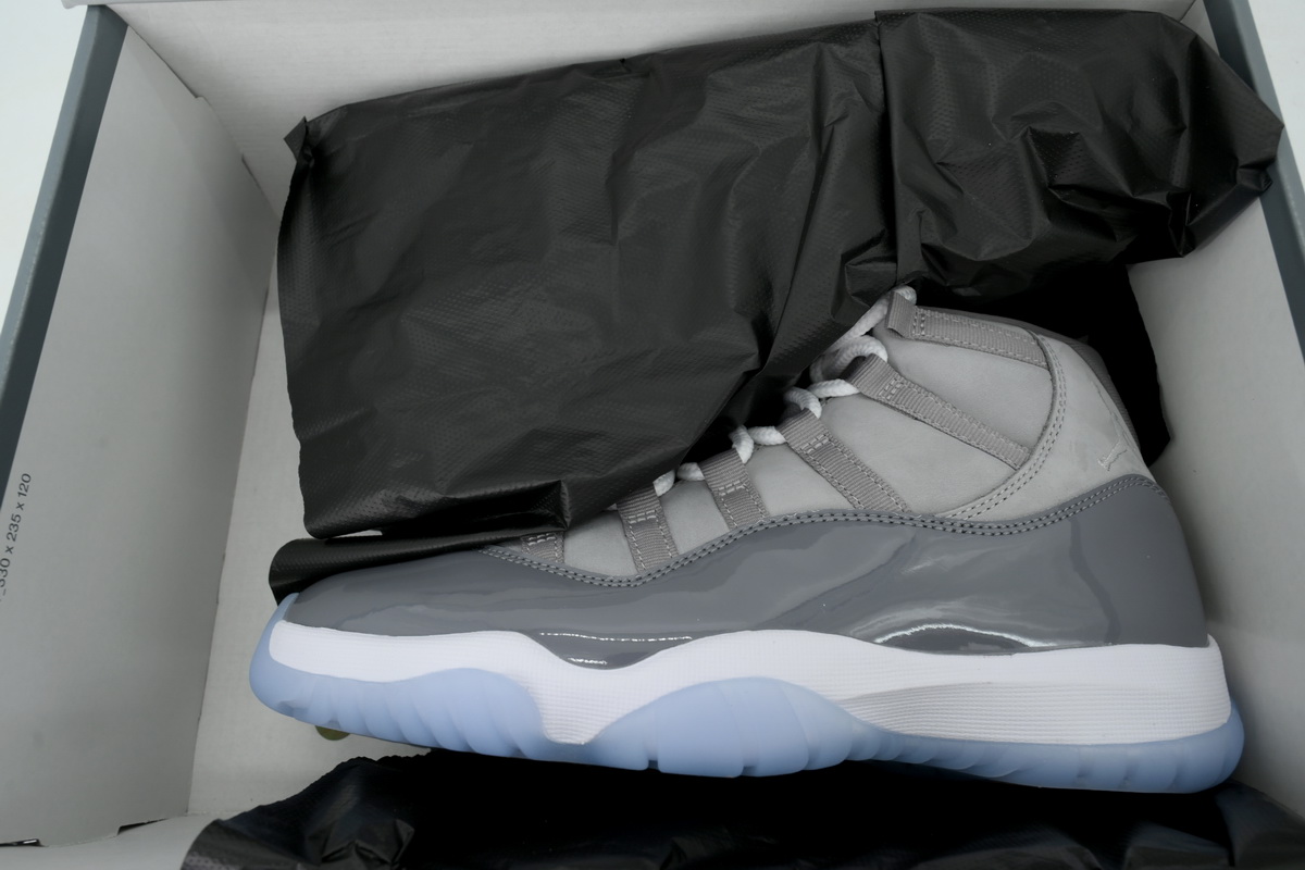 Nike Air Jordan 11 AJ11 Retro 'Cool Grey' Men's Lace-up Basketball Sneakers Athletic Shoes CT8012-005 - Image 6