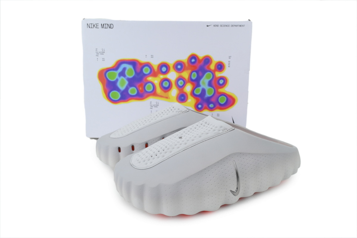 Nike Mind 001 Men's Slip-On Low Top Athletic/Sneaker/Casual Light Smoke Grey Men size 8-13 HQ4309-003(The size runs small, please order one size up.) - Image 9
