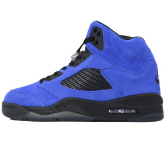 Nike Air Jordan 5 AJ5 5 Retro Blue Men's Lace-Up Basketball Athletic Sneakers Shoes DD0587-400
