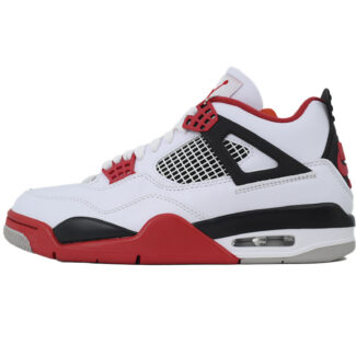 Nike Air Jordan 4 AJ4 Fire Red Men's Athletic Sneakers Basketball DC7770-160