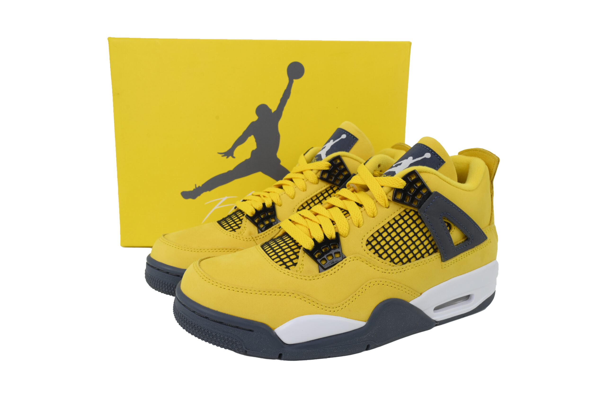 Nike Air Jordan 4 AJ4 Retro LS Lightning Men's Athletic Sneakers Basketball CT8527-700 - Image 8