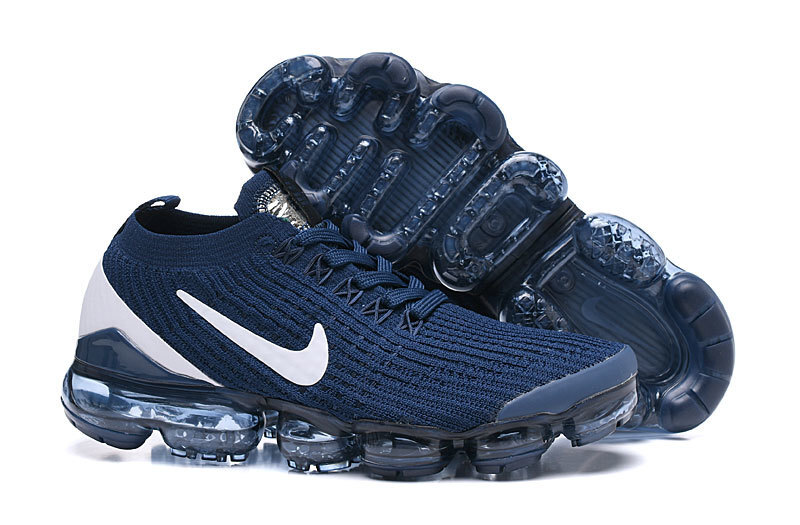 Nike Air VaporMax Flyknit 3 Blue/White Men's Air Cushion Sneakers Casual Shoes US Sizes 8-11 - Image 6