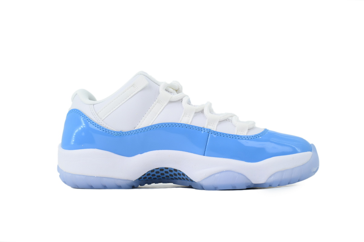 Nike Air Jordan 11 AJ11 Retro Low 'UNC' 2026 Men's Lace-up Basketball Sneakers Athletic Shoes FV5104-100 - Image 2