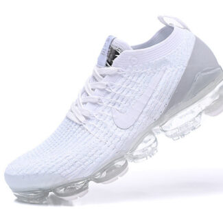 Nike Air VaporMax Flyknit 3 All White Men's Air Cushion Sneakers Casual Shoes US Sizes 8-11