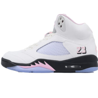Nike Air Jordan 5 AJ5 Retro 'Medium Soft Pink' Men's Lace-Up Basketball Athletic Sneakers HQ7978-102