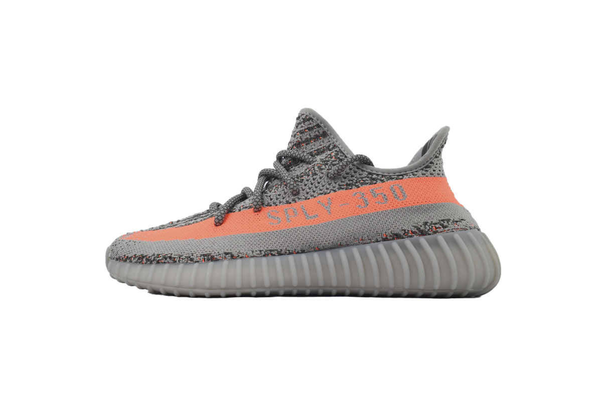 adidas Yeezy Boost 350 V2 Beluga Reflective Men's Low Top Lace-Up Sneakers Athletic Basketball US Size