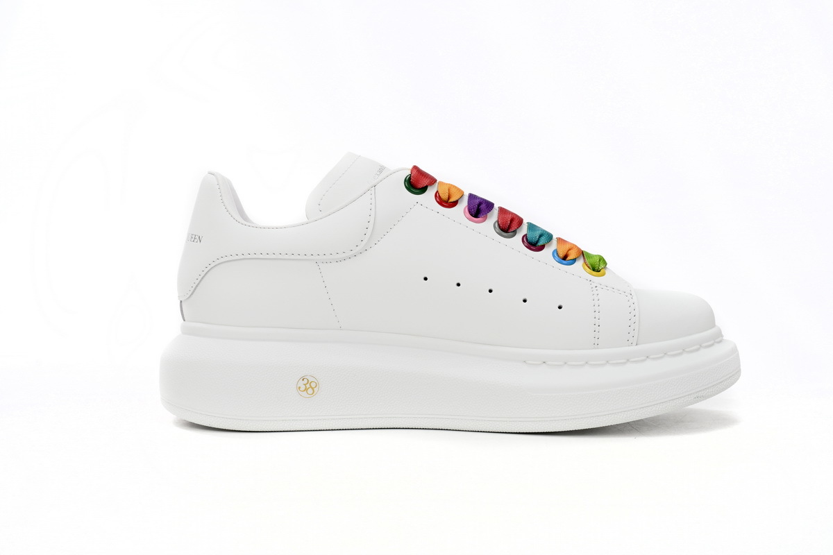 Alexander McQueen Colored Ribbon – Men's Casual Sneakers Shoes - Image 2