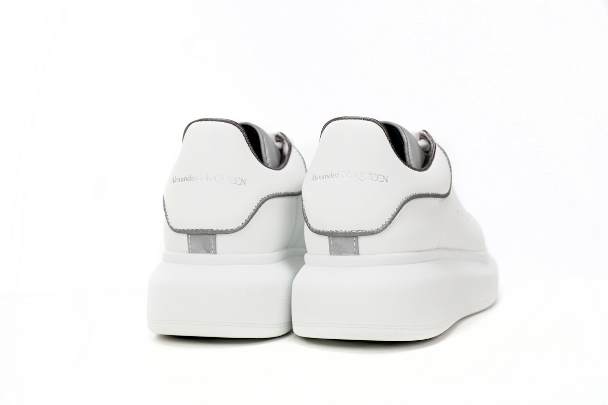 Alexander McQueen Silver Edge – Men's Casual Sneakers Shoes - Image 6