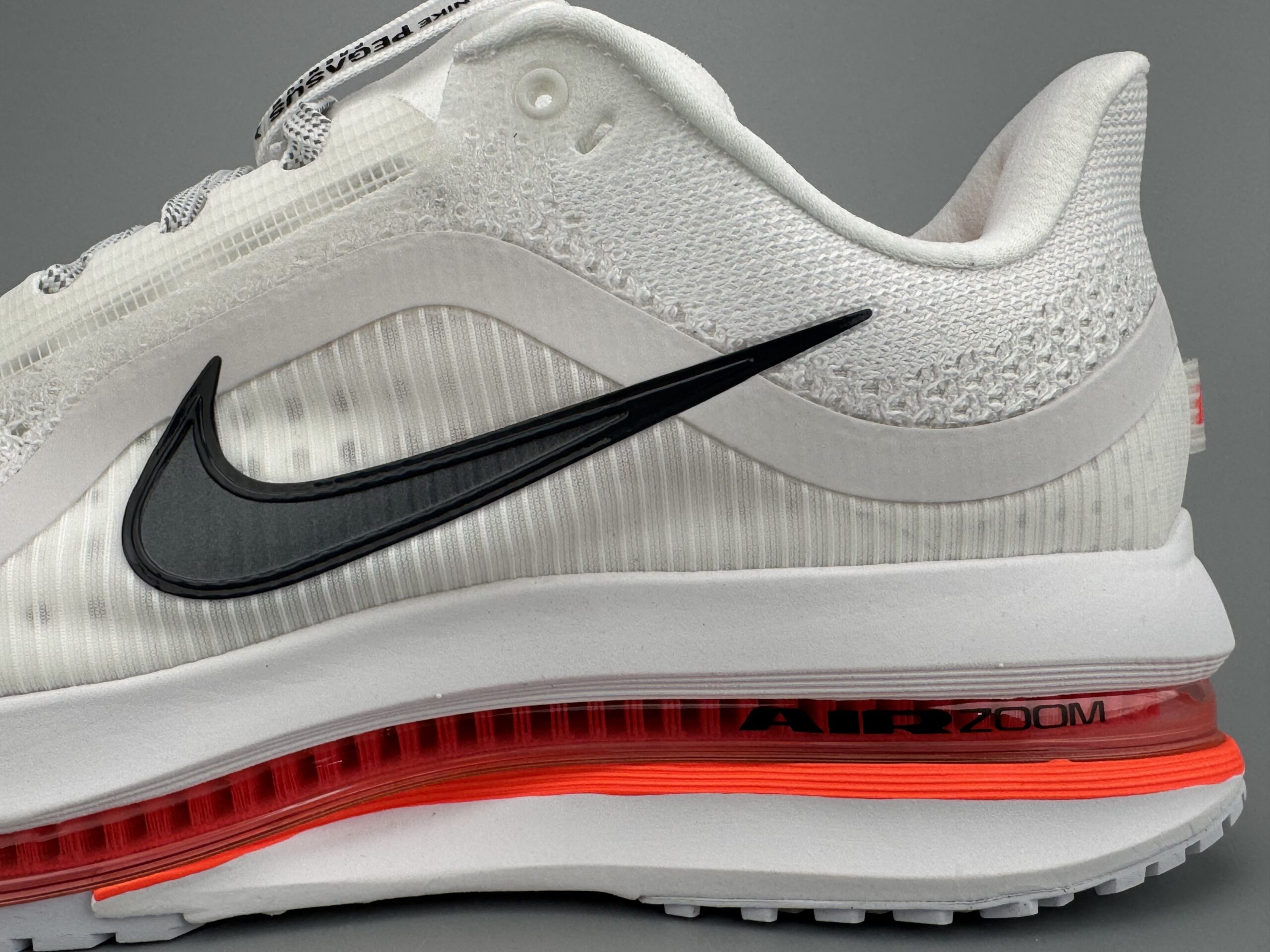 Nike Air Zoom Pegasus Premium White/Gray/Black/Orange Men's Athletic Sneakers Sports Shoes US Size 8-12Nike Air Zoom Pegasus Premium White/Gray/Black/Orange Men's Athletic Sneakers Sports Shoes US Size 8-12 - Image 3