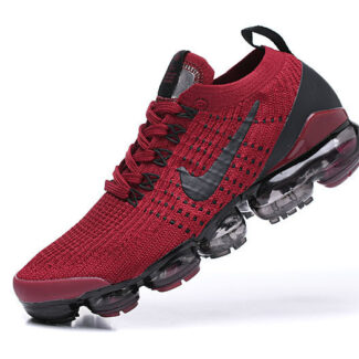 Nike Air VaporMax Flyknit 3 Red/Black Men's Air Cushion Sneakers Casual Shoes US Sizes 8-11