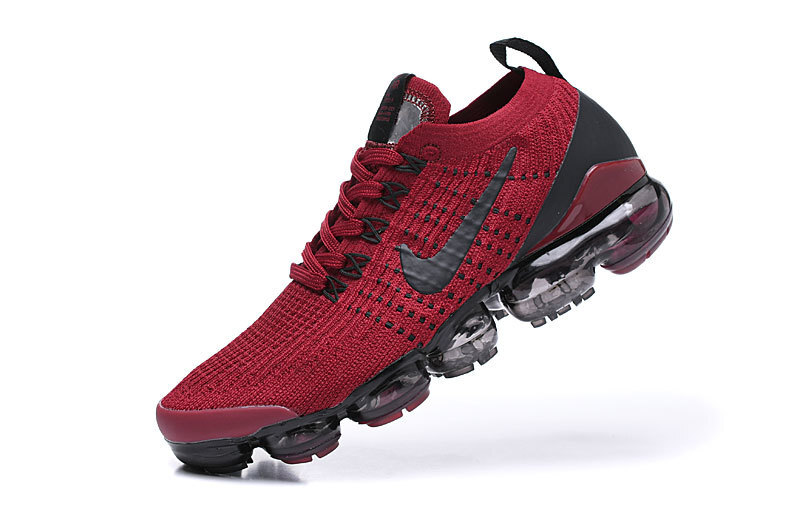 Nike Air VaporMax Flyknit 3 Red/Black Men's Air Cushion Sneakers Casual Shoes US Sizes 8-11