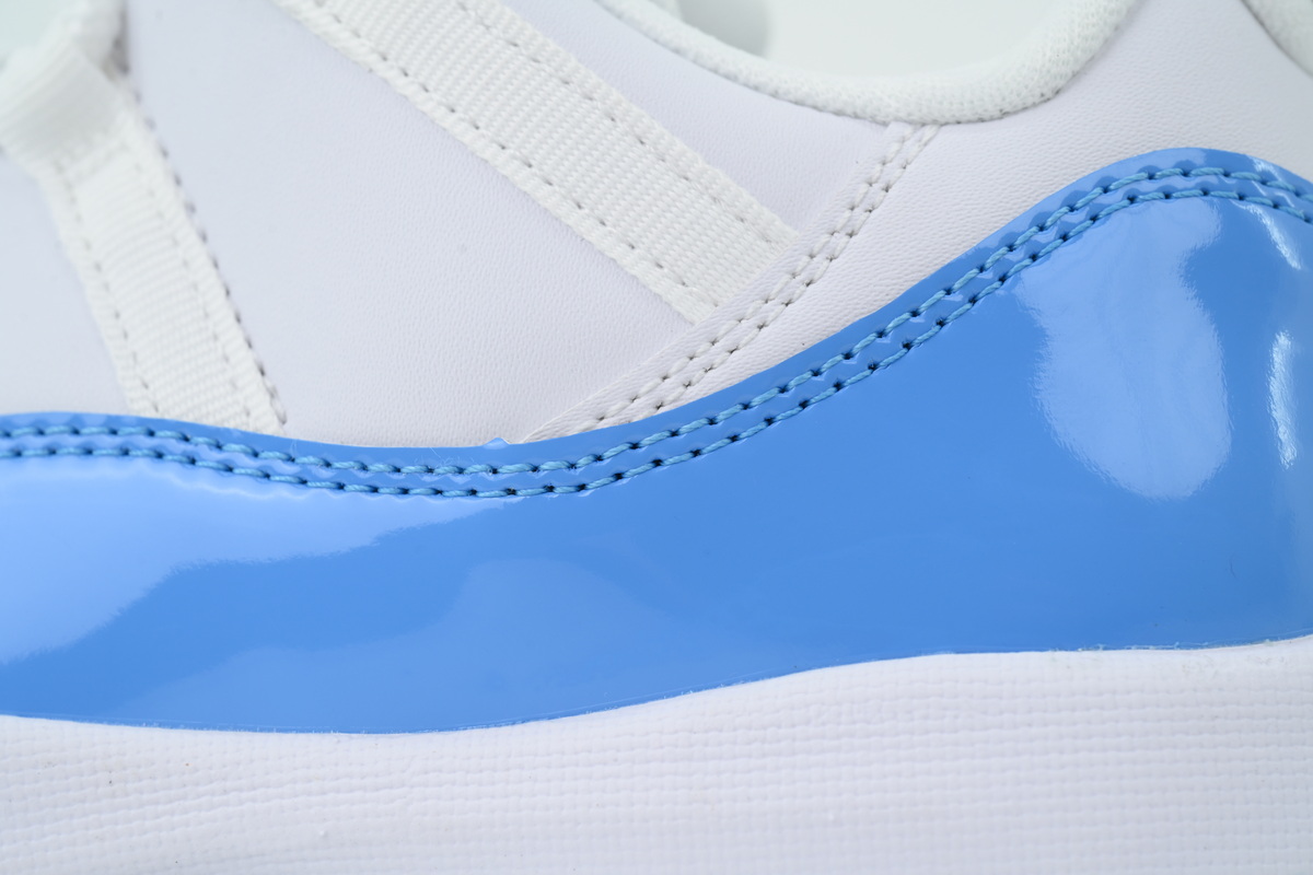 Nike Air Jordan 11 AJ11 Retro Low 'UNC' 2026 Men's Lace-up Basketball Sneakers Athletic Shoes FV5104-100 - Image 3
