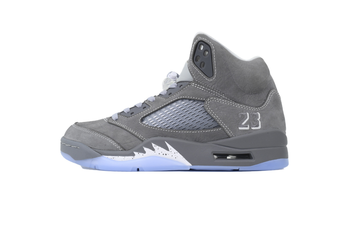 Nike Air Jordan 5 AJ5 Retro 'Wolf Grey' 2026 Men's Lace-Up Basketball Athletic Sneakers Shoes DD0587-002