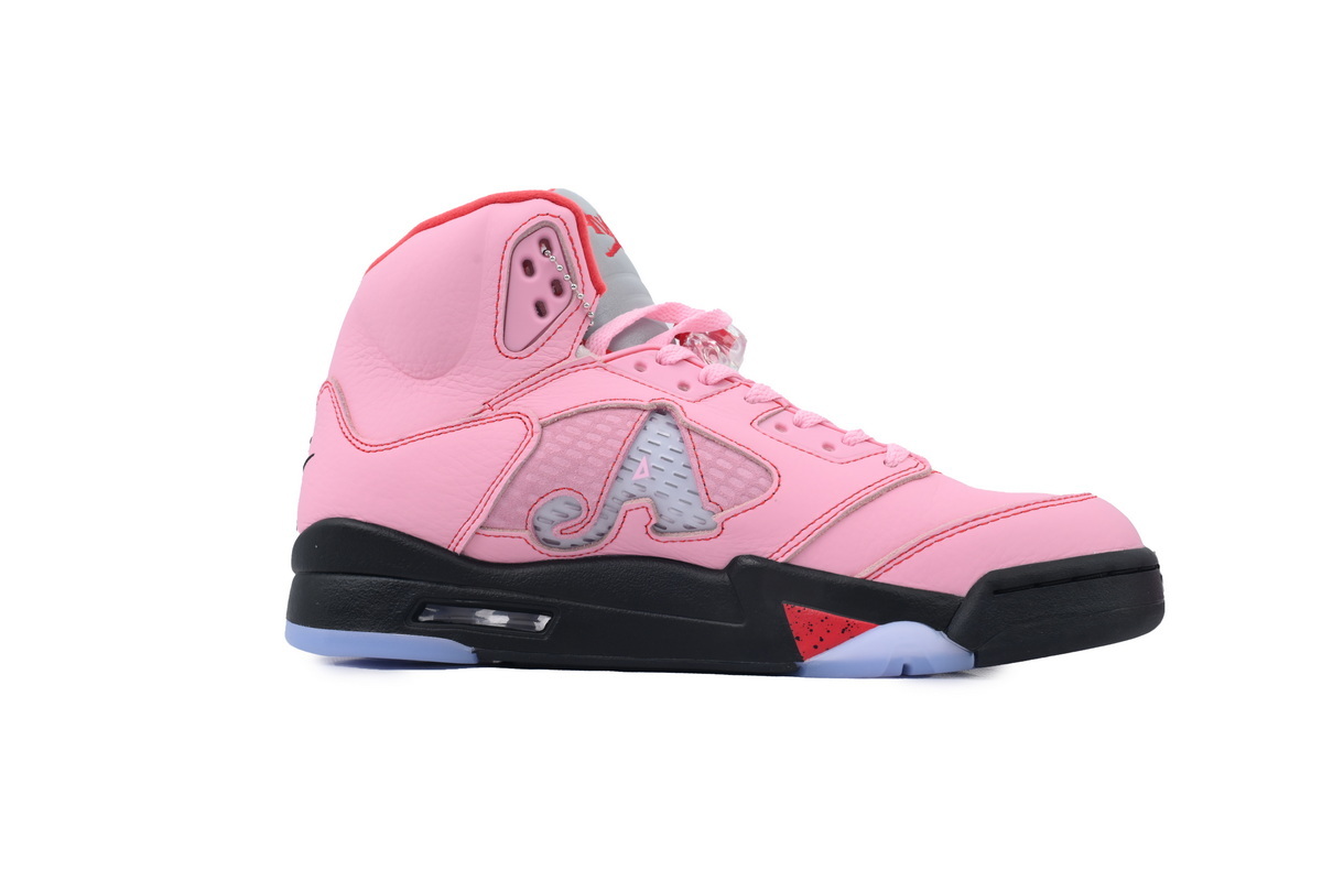 Awake NY x Air Jordan 5 AJ5 Retro 'Arctic Pink' Men's Lace-Up Basketball Athletic Sneakers Shoes DV4982-600 - Image 2