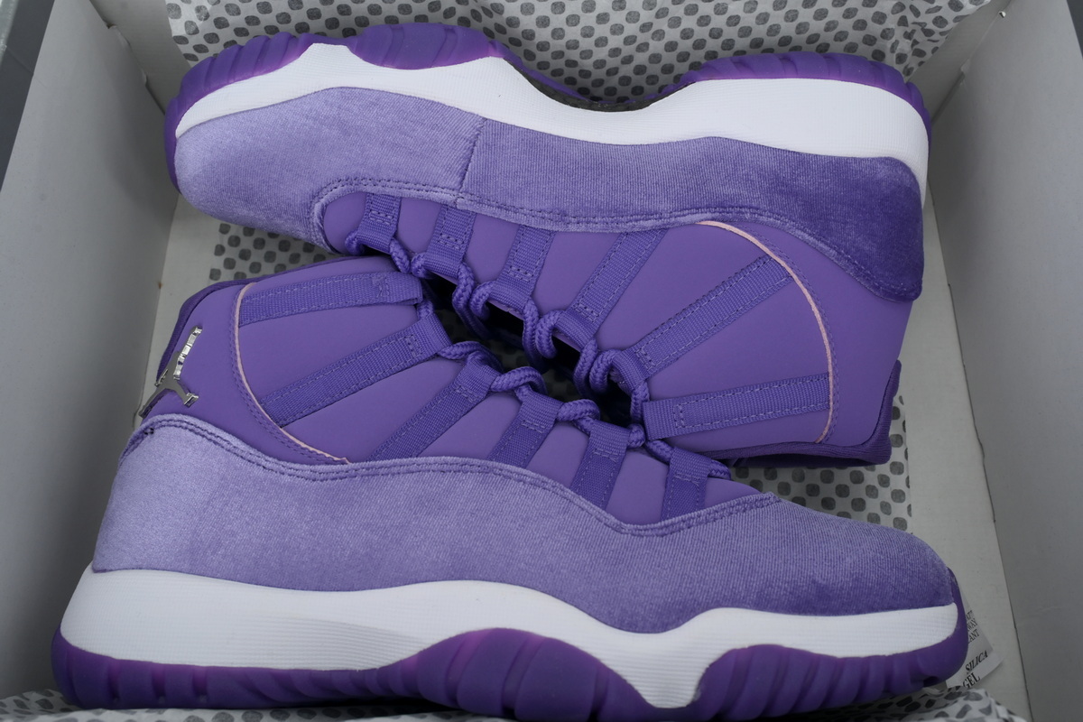 Nike Air Jordan 11 AJ11 Retro PURPLE RAIN Men's Lace-up Basketball Sneakers Athletic Shoes CT8012-555 - Image 6