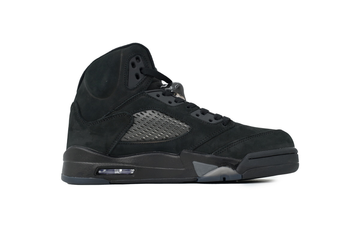 Nike Air Jordan 5 AJ5 5 Retro Black Cat Men's Lace-Up Basketball Athletic Sneakers Shoes FZ2239-001 - Image 2