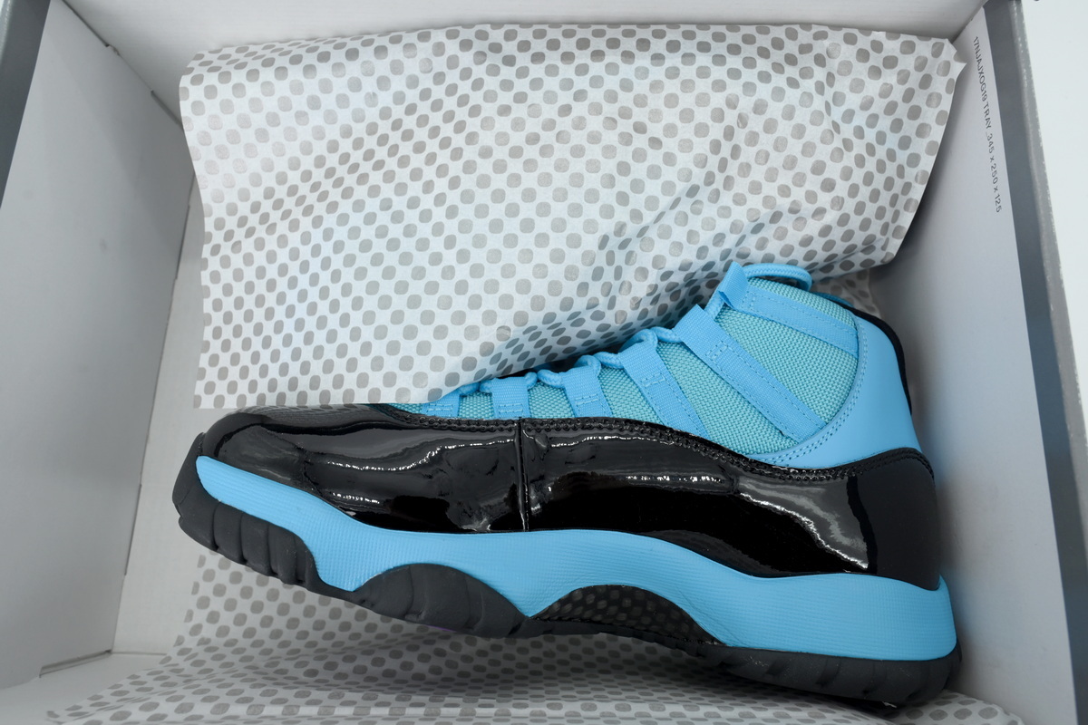 Nike Air Jordan 11 AJ11 Retro Water Moon Blue Men's Lace-up Basketball Sneakers Athletic Shoes CT8012-440 - Image 6