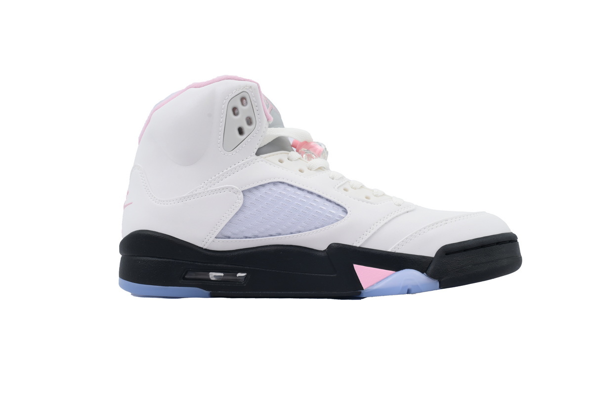 Nike Air Jordan 5 AJ5 Retro 'Medium Soft Pink' Men's Lace-Up Basketball Athletic Sneakers HQ7978-102 - Image 2