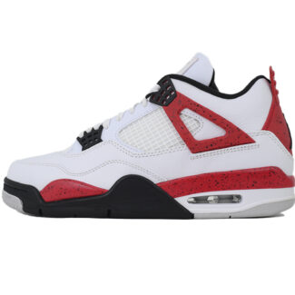 Nike Air Jordan 4 AJ4 "Red Cement" Men's Athletic Sneakers Basketball DH6927-161