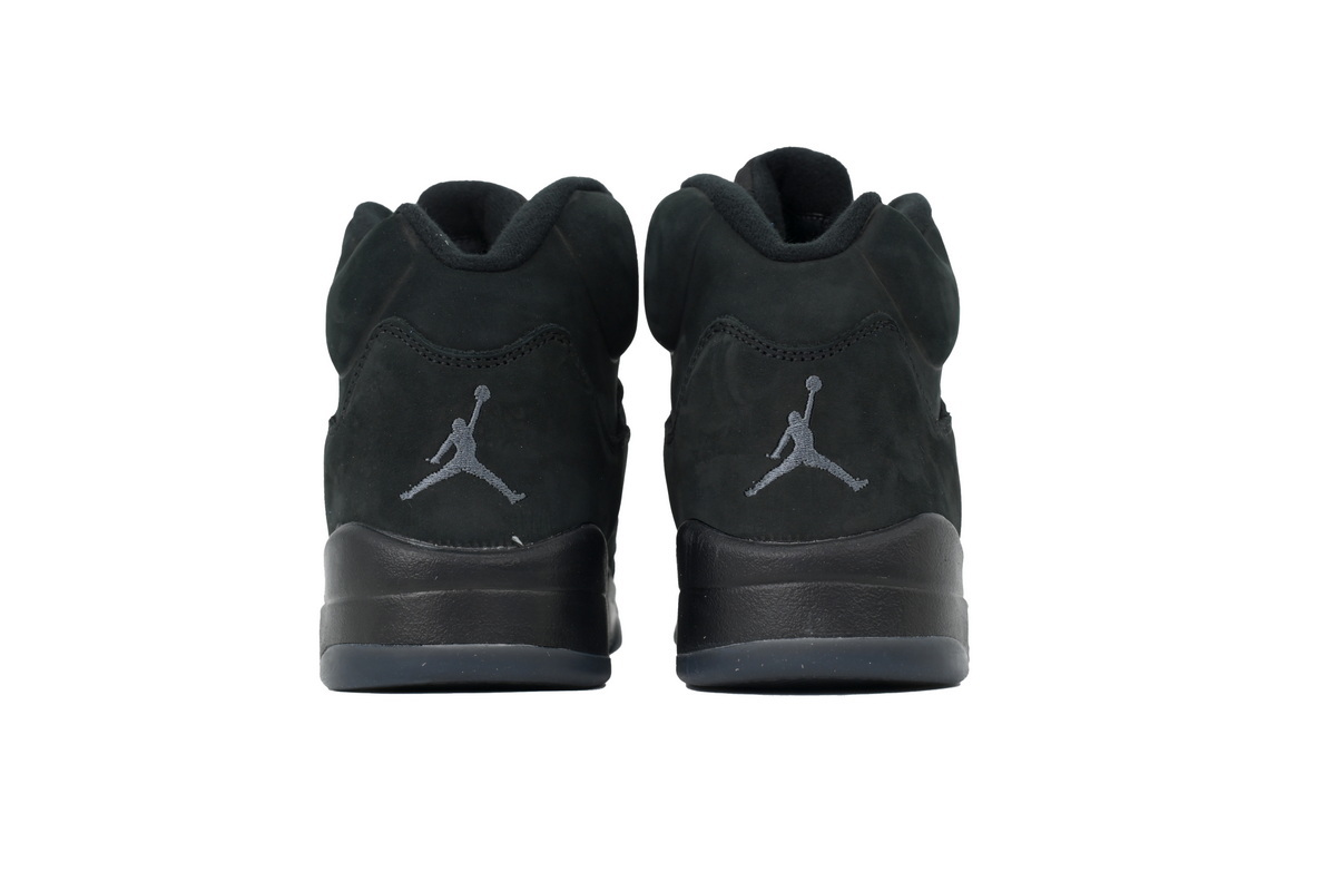 Nike Air Jordan 5 AJ5 5 Retro Black Cat Men's Lace-Up Basketball Athletic Sneakers Shoes FZ2239-001 - Image 4
