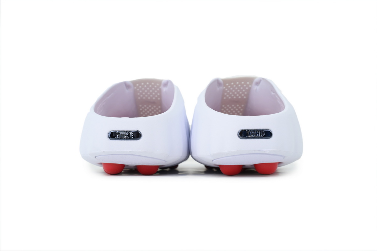 Nike Mind 001 Men's Slip-On Low Top Athletic/Sneaker/Casual 'White Speed Red' Men size 8-13 HQ4307-101(The size runs small, please order one size up.) - Image 6