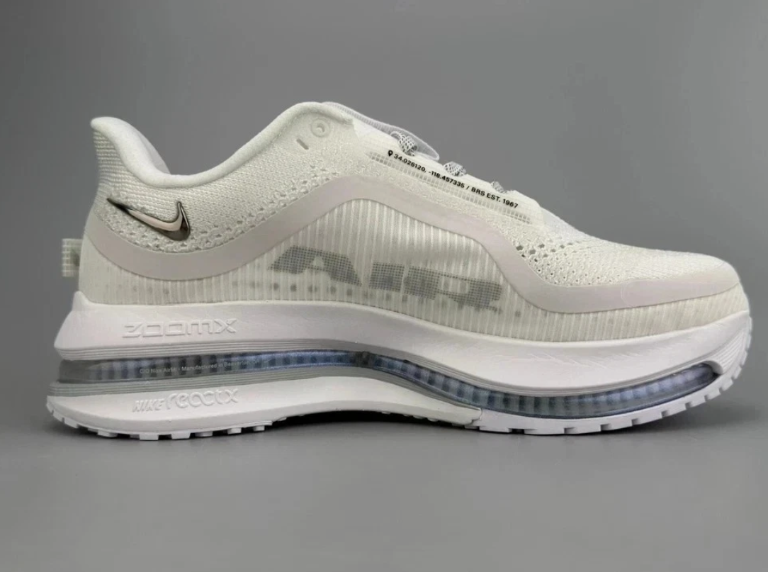 Nike Air Zoom Pegasus Premium Metallic silver Men's Athletic Sneakers Sports Shoes US Size 8-12 - Image 2