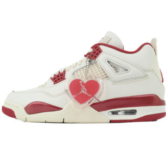 Nike Air Jordan 4 AJ4 Retro Valentine's Day Men's Sneakers Athletic Basketball  HV0823-108