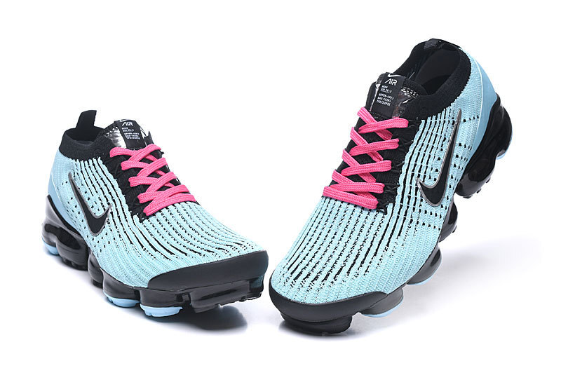 Nike Air VaporMax Flyknit 3 Blue/Black Men's Air Cushion Sneakers Casual Shoes US Sizes 8-11 - Image 3