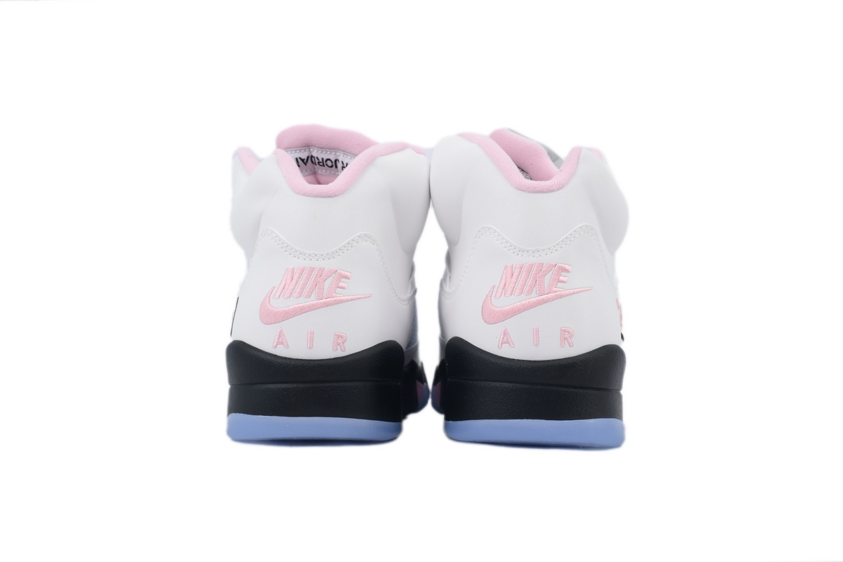 Nike Air Jordan 5 AJ5 Retro 'Medium Soft Pink' Men's Lace-Up Basketball Athletic Sneakers HQ7978-102 - Image 4