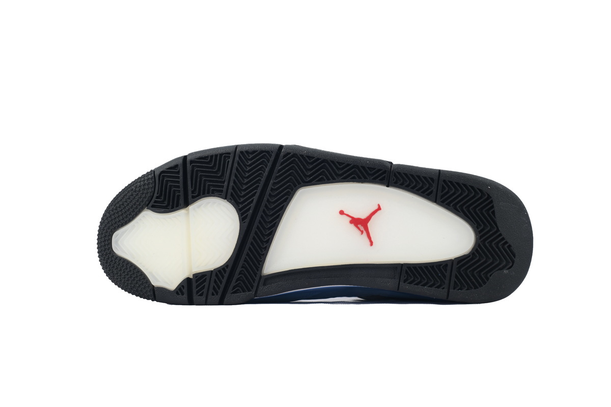 Nike Air Jordan 4 AJ4 Retro Houston Oilers Men's Athletic Sneakers Basketball 308497-406 - Image 3