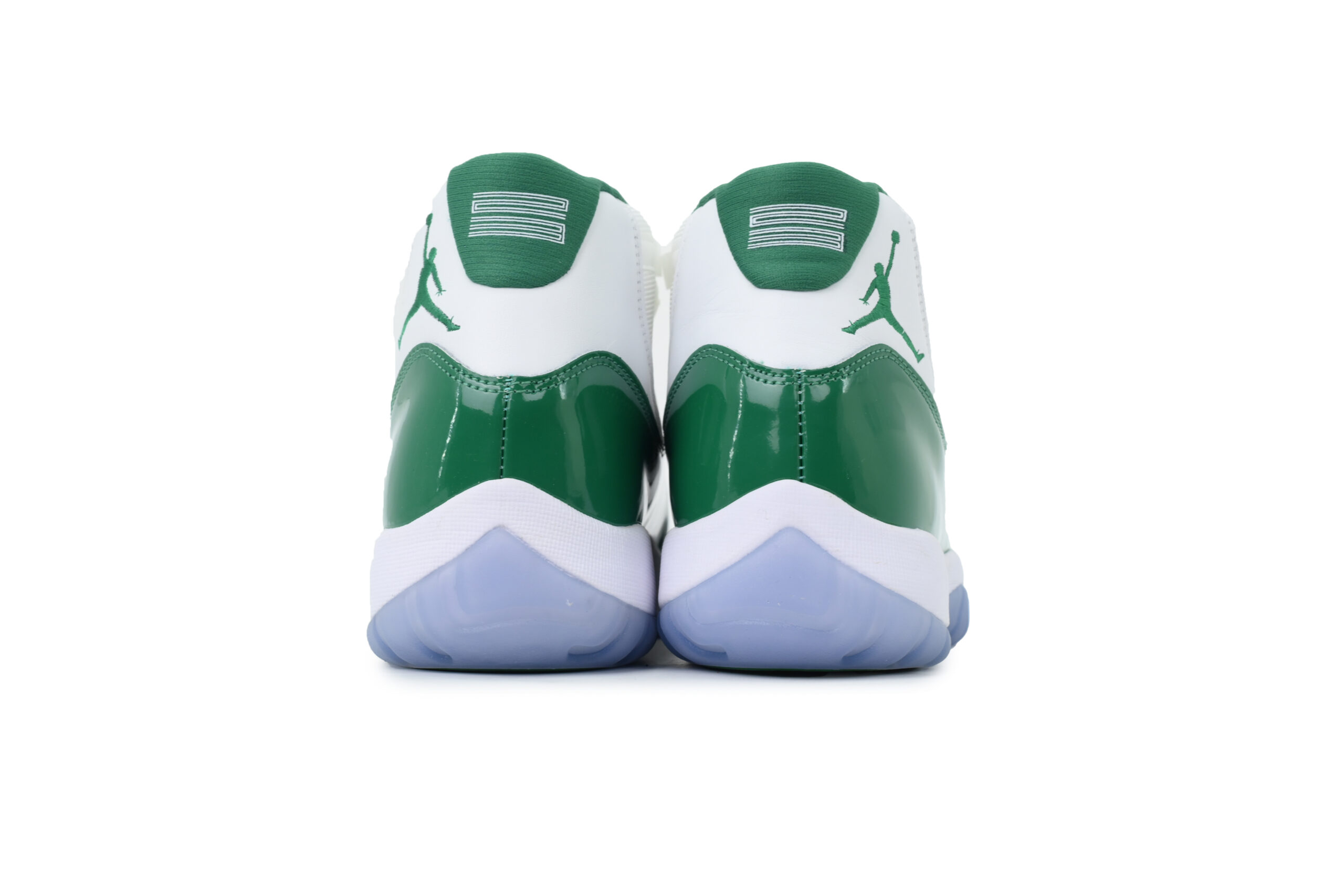 Nike Air Jordan 11 AJ11 Retro White Green Men's Lace-up Basketball Sneakers Athletic Shoes CT8012-113 - Image 4