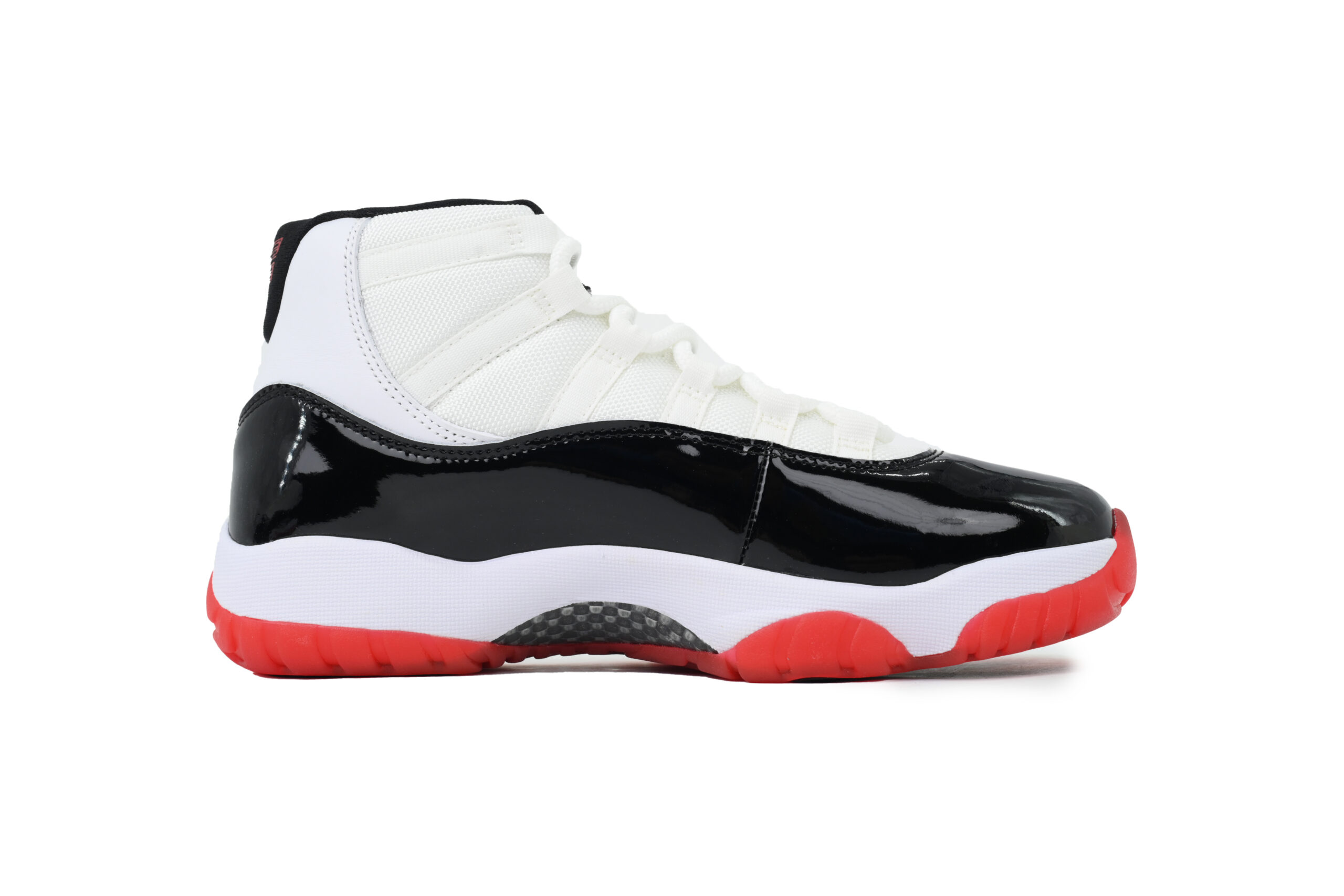 Nike Air Jordan 11 AJ11 Retrowhite Black Red Men's Lace-up Basketball Sneakers Athletic Shoes CT8012-106 - Image 2