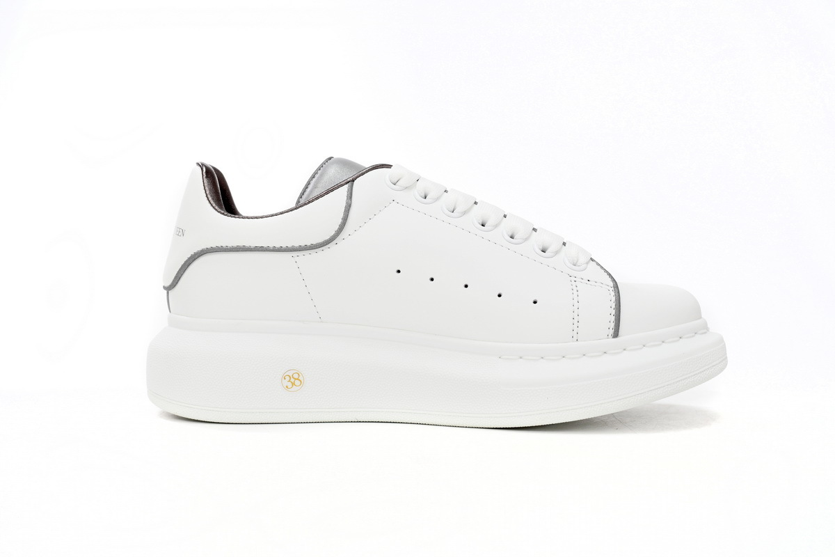 Alexander McQueen Silver Edge – Men's Casual Sneakers Shoes - Image 2