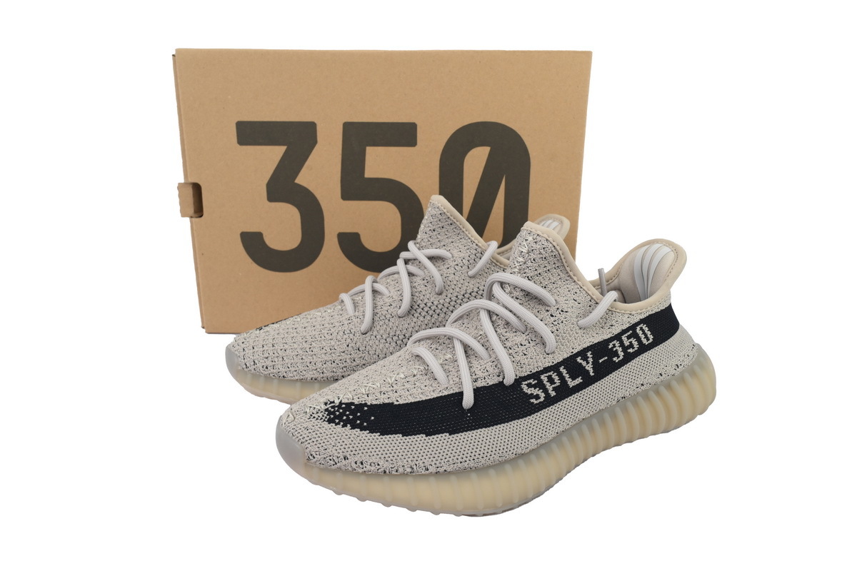 adidas Yeezy Boost 350 V2 Slate Men's Low Top Lace-Up Sneakers Athletic Basketball US Size - Image 8