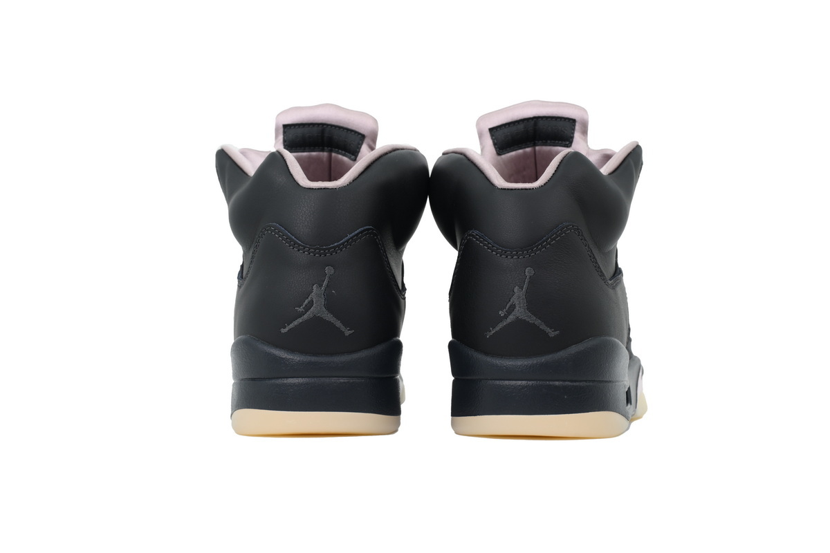 Nike Air Jordan 5 AJ5 Paris Saint-Germain x Retro 'Off Noir' Men's Lace-Up Basketball Athletic Sneakers Shoes HQ3004-001 - Image 4