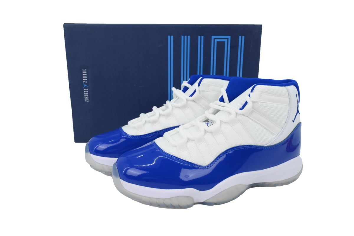 Nike Air Jordan 11 AJ11 Retro Royal Blue Men's Lace-up Basketball Sneakers Athletic Shoes CT8012-114 - Image 8