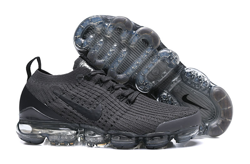 Nike Air VaporMax Flyknit 3 Gray/Black Men's Air Cushion Sneakers Casual Shoes US Sizes 8-11 - Image 5