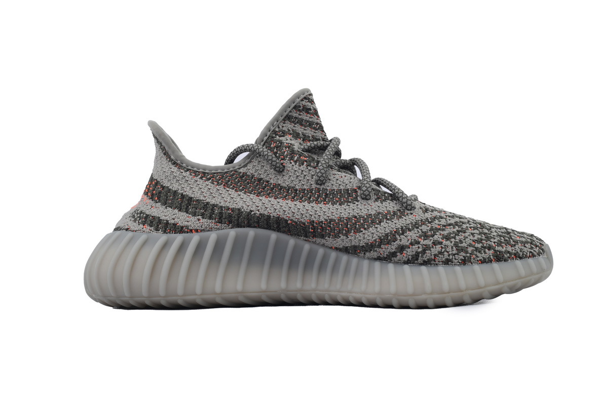 adidas Yeezy Boost 350 V2 Beluga Reflective Men's Low Top Lace-Up Sneakers Athletic Basketball US Size - Image 2