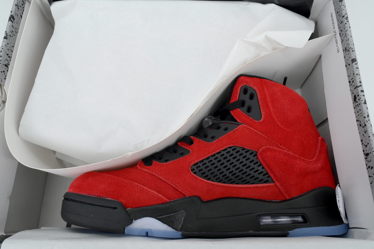 Nike Air Jordan 5 AJ5 Retro 'Raging Bull' Men's Lace-Up Basketball Athletic Sneakers Shoes DD0587-600 - Image 6