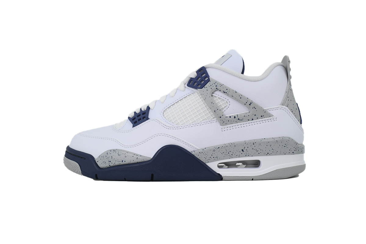 Nike Air Jordan 4 AJ4 Retro Midnight Navy Men's Athletic Sneakers Basketball DH6927-140