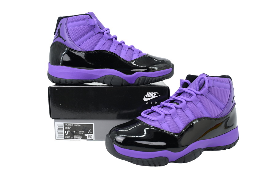 Nike Air Jordan 11 AJ11 Retro Evil Purple Men's Lace-up Basketball Sneakers Athletic Shoes CT8012-500 - Image 7